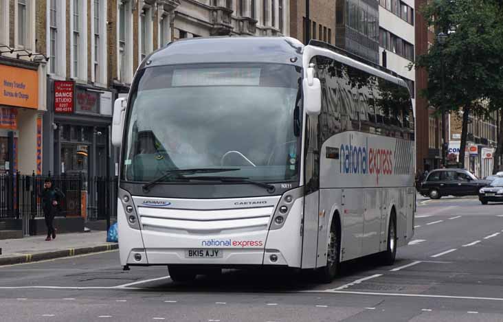 Whippet Scania K440EB Caetano Levante NX11 National Express